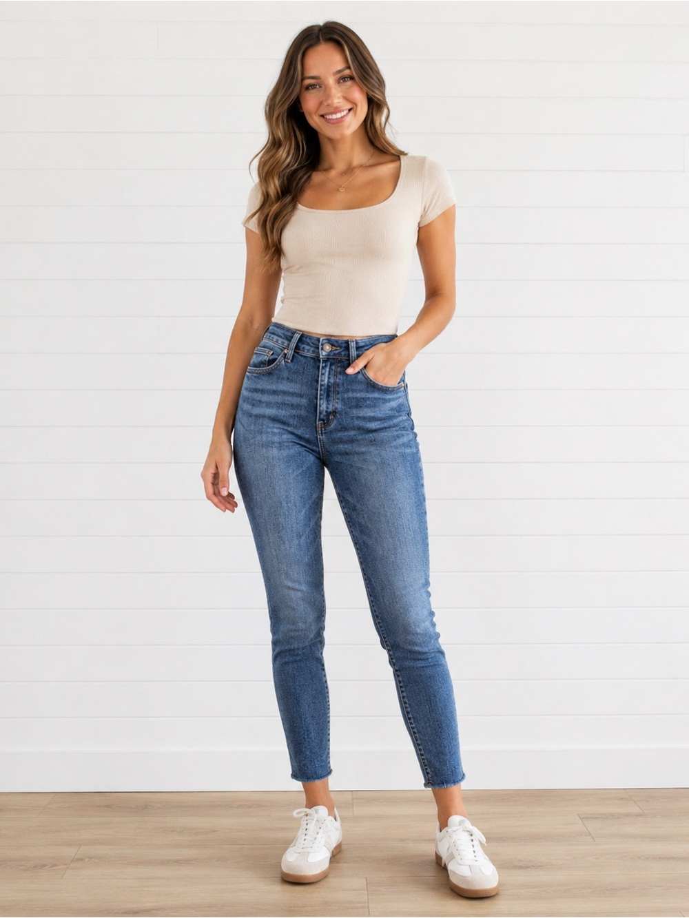 STS Blue "Ellie" High Rise Ankle Skinny Jeans Size 29